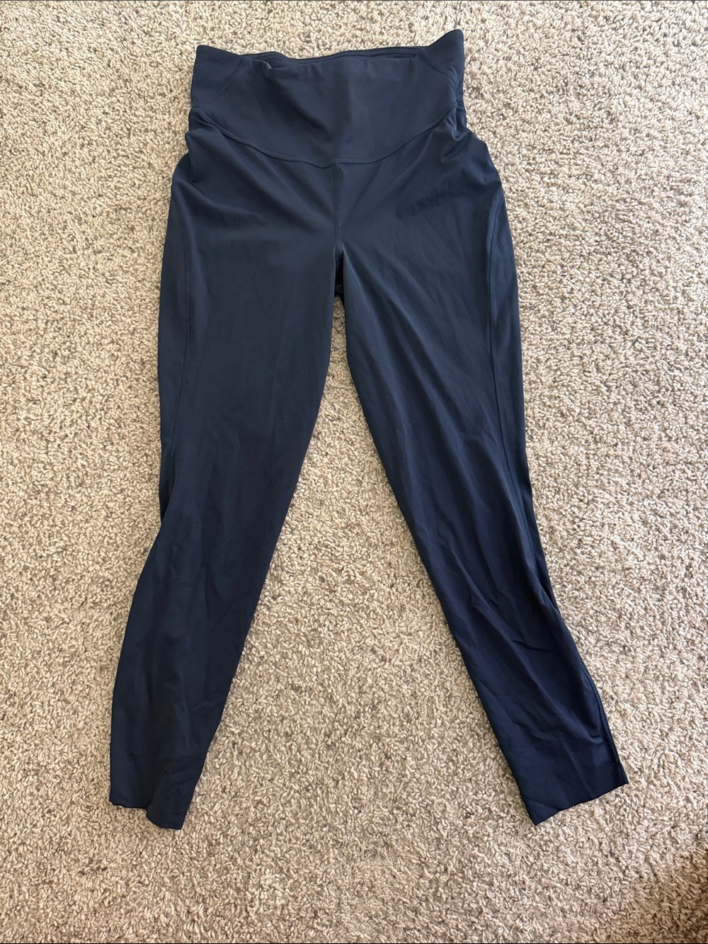 Lululemon Women's Navy High-Waist Performance Leggings
